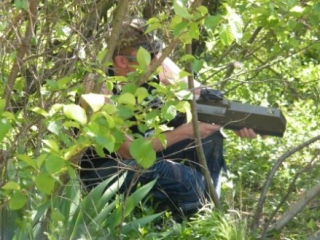  Juego de láser al aire libre en Herault